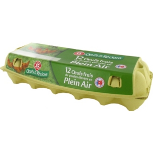 Prix 12 Oeufs Plein Air Leclerc