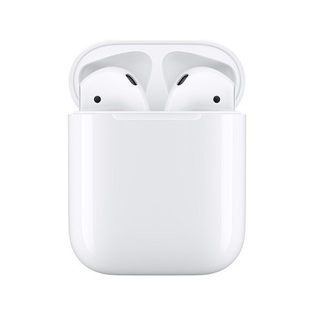 Écouteurs sans fil Apple Airpods 2 avec boitier de charge filaire