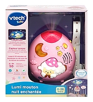 Lumi Mouton Nuit Enchantee Rose Au Meilleur Prix E Leclerc