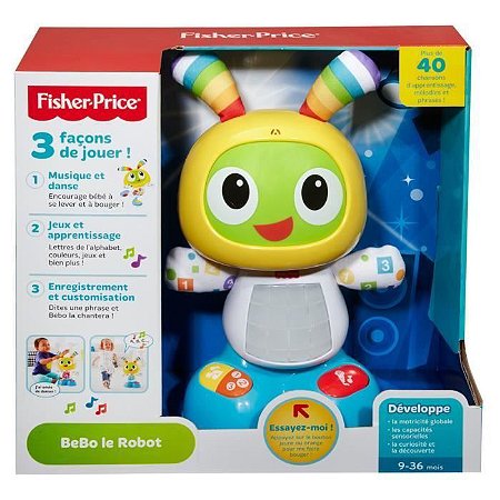 Bébé Fille Garçon Fisher-Price Bebo le Chien Robot Interactif Jeux Jouet 