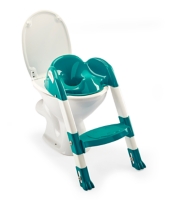 Reducteur Wc Kiddyloo Emeraude Blanc Casse Thermobaby Maison Et Loisirs E Leclerc