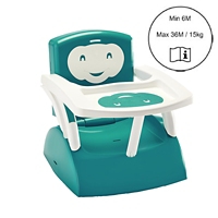 Rehausseur De Chaise Evolutif Emeraude Blanc Casse Thermobaby Maison Et Loisirs E Leclerc