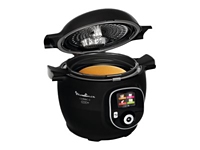 Multicuiseur Intelligent Moulinex Cookeo Mega Connect Noir 0 Recettes Moule Inclus Ce Au Meilleur Prix E Leclerc