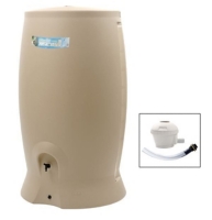Récupérateur d'eau de pluie 1 000 Litres rotomoulé + kit collecteur