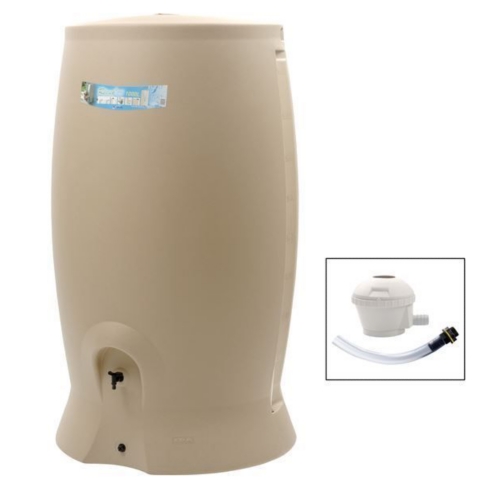 Récupérateur d'eau de pluie 1 000 Litres rotomoulé + kit collecteur