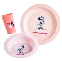 Coffret Repas Bebe En Plastique Minnie Confettis 3 Pieces Au Meilleur Prix E Leclerc