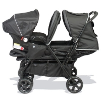 poussette double leclerc