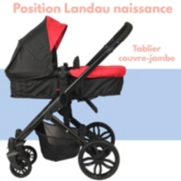 Poussette Landau Combine Duo Avec Siege Auto Gr0 Bambisol Maison Et Loisirs E Leclerc