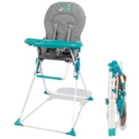 Bambisol Chaise Haute Bebe Pliable Fixe Ultra Compacte Et Legere Grise Au Meilleur Prix E Leclerc