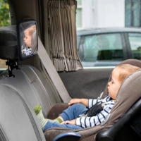 Miroir De Surveillance Pour Bebe En Voiture Sans Se Retourner Sur Appui Tete Au Meilleur Prix E Leclerc