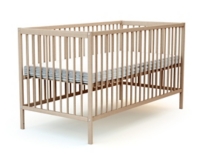 Lit Bebe Essentiel A Barreaux Bois Hetre 70 X 140 Cm Maison Et Loisirs E Leclerc