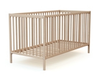 Lit Bebe Essentiel A Barreaux Bois Hetre 70 X 140 Cm Maison Et Loisirs E Leclerc