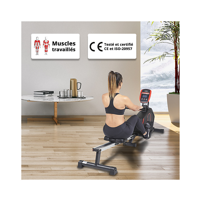 Rameur MAG-CLIPPER RS - CARE FITNESS
