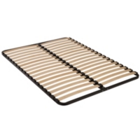 Sommier en kit 160 x 200  Cadre structure acier en kit - lattes label FSC - pieds inclus - fabrication française