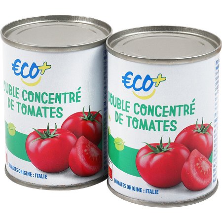 Double Concentré De Tomate-2x140G - ECO + au meilleur prix
