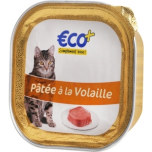 Patee A La Volaille Pour Chat Barquette 100 G