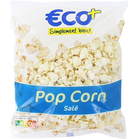 Pop corn salé - Auchan - 0.1 kg