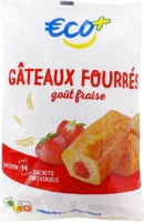Gateaux Fourrage A La Fraise X 14 4 G Eco Au Meilleur Prix E Leclerc