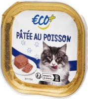 Patee Au Poisson Pour Chat Barquette 100 G Eco Au Meilleur Prix E Leclerc