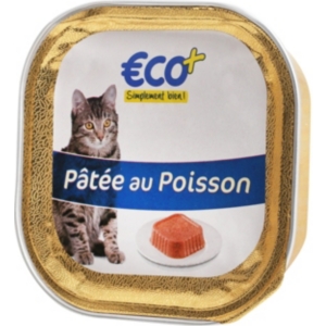 Patee Au Poisson Pour Chat Barquette 100 G