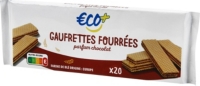 Gaufrettes Fourrees Chocolat X 190 G Eco Au Meilleur Prix E Leclerc