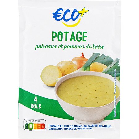 EURO MARKET  knorr soupe deshydratee poireaux pommes de terre 80g