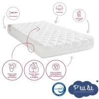 P Tit Lit Matelas Bebe Parfait 1 Face Ete 1 Face Hiver Anti Acarien Dehoussable Oeko Tex Fabrication Francaise Au Meilleur Prix E Leclerc