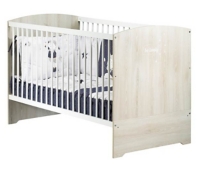 Lit Bebe 140x70 Evolutif En Lit Junior Little Big Bed Hetre Cendre Smile Maison Et Loisirs E Leclerc