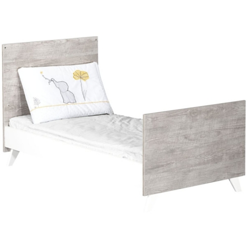 Lit bébé évolutif 140x70 - Little Big Bed SCANDI GRIS