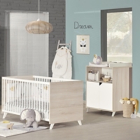 Lit Bebe Evolutif 140x70 Little Big Bed Scandi Naturel Maison Et Loisirs E Leclerc