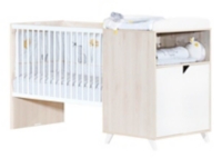 Lit Combine Evolutif 1x60 En 90x190 Scandi Naturel Maison Et Loisirs E Leclerc