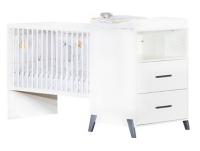 Lit Combine Evolutif 1x60 En 90x190 Joy Gris Maison Et Loisirs E Leclerc