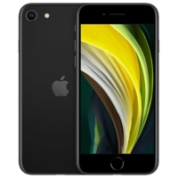 Refurbished Apple IPhone SE 2020 64GB Smartphone Black
