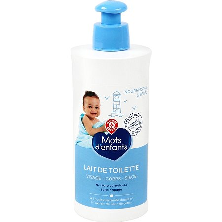 lait de toilette bébé - 250 ml - MOTS D'ENFANTS