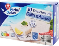 Filets de colin d'Alaska x10 - 1 Kg au meilleur prix | E.Leclerc