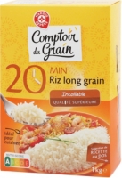 Graines de Riz Paddy (Riz Complet) - Vrac 1 kg : 3,92 €