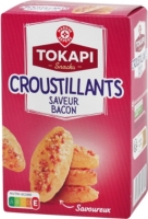 Biscuits Aperitif Sales Au Bacon 85 G Tokapi Au Meilleur Prix E Leclerc