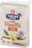 Sucre vanillé - 10 x 7,5g - TABLIER BLANC au meilleur prix