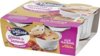 Gateau Semoule Raisins 4 X 100 G Delisse Au Meilleur Prix E Leclerc