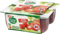Desserts De Fruits Pomme Fraise 4 X 97 G Au Meilleur Prix E Leclerc