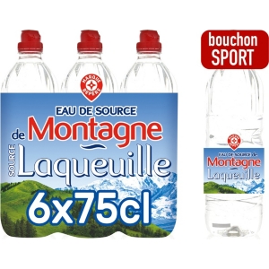 Eau De Source De Montagne Source Laqueuille 6 X 75 Cl