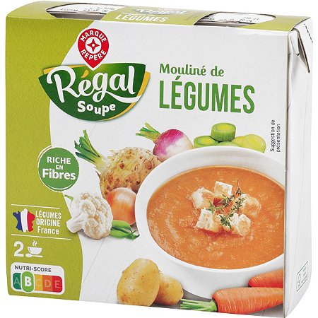 Acheter Mouliné aux 9 légumes - Soupe déshydratée - Vival Varenle
