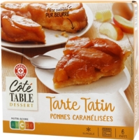 Tarte Tatin Surgele 600 G Autour Du Dessert Au Meilleur Prix E Leclerc