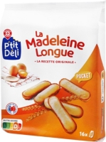 Madeleine longue 440g - P'TIT DELI au meilleur prix