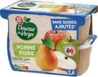 Specialite Pomme Poire Sans Sucres Ajoutes 4 X 100 G Au Meilleur Prix E Leclerc