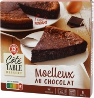 Moelleux Au Chocolat Surgele 450 G Autour Du Dessert Au Meilleur Prix E Leclerc