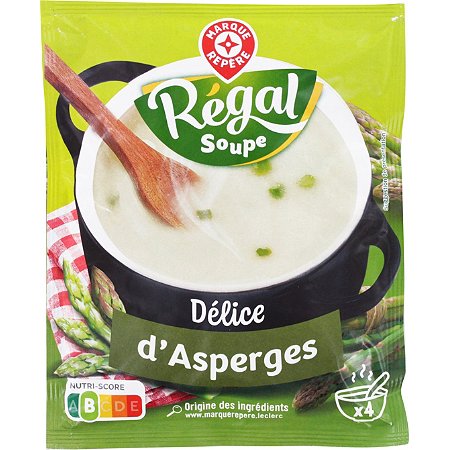 Soupe Déshydratée Crème Asperge-70G - REGAL SOUPE au meilleur prix