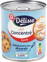 Lait Entier Concentre Sucre 397 G Delisse Au Meilleur Prix E Leclerc