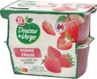 Compote Pomme Fraise 4 X 100 G Au Meilleur Prix E Leclerc