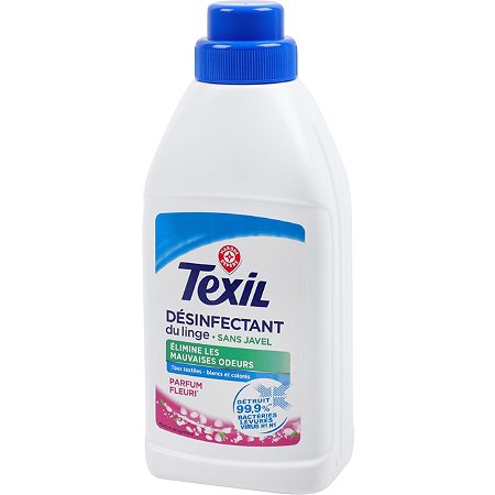 Desinfectant linge texil 500ml - Tous les produits détachants